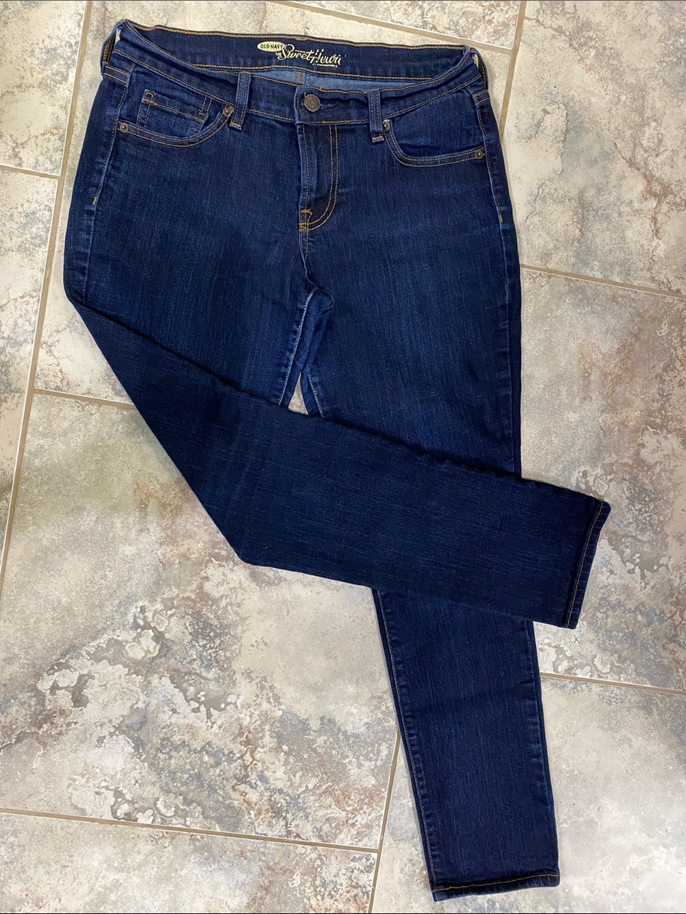 Old Navy Women's Dark Indigo Skinny Jeans